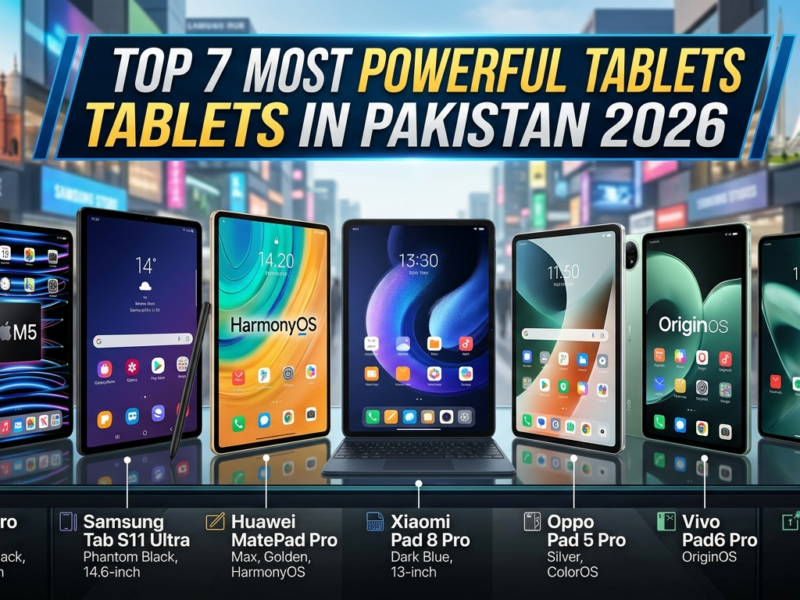 Top 7 Most Powerful Tablets in Pakistan 2026